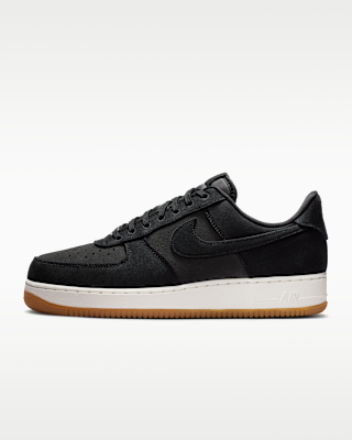 Mens Black Air Force 1 Low Top Shoes. Nike.com